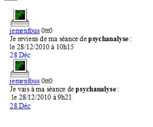 séance d'analyse